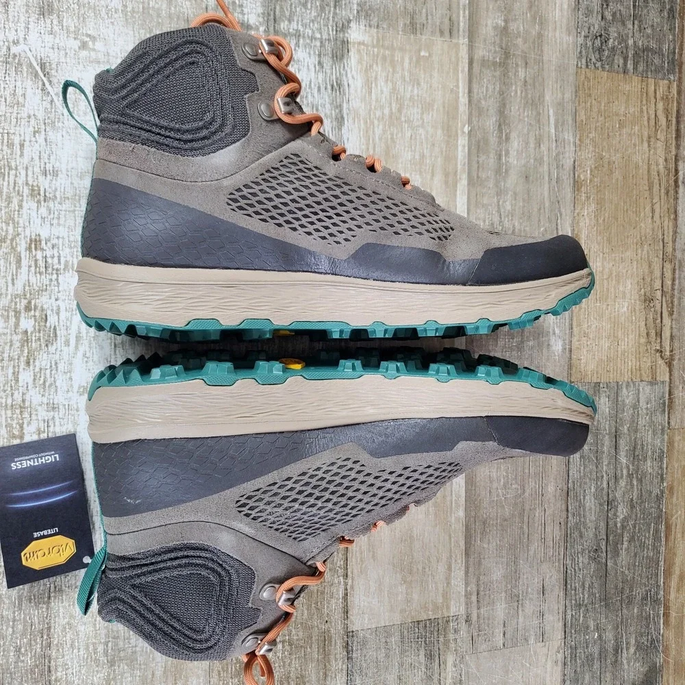Vasque Breeze LT NTX Womens Hiking Shoes Sz 9 M Bungee Cord Leather Lace Up